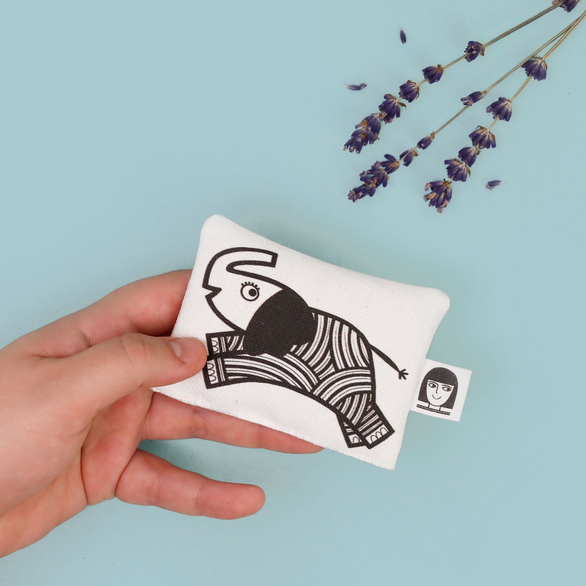Jane Foster Lavender Bag - Happy Elephant